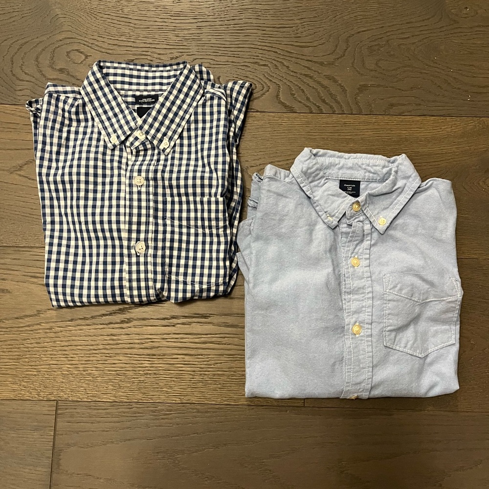 Gap boys dress shirts sz 10 NWT bundle deal